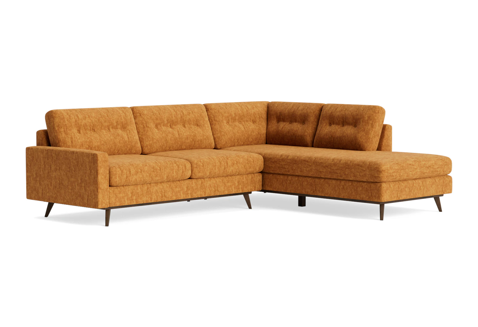 Hopson Sectional with Bumper (2 piece)